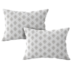 Ornate Harmony Cotton Fitted Bed Sheet Set (Green Pattern) (Queen Size)