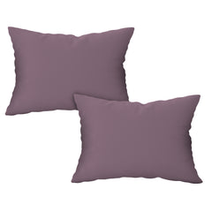 Lilac Comfort Cotton Fitted Bed Sheet Set (Dusty Lavender)