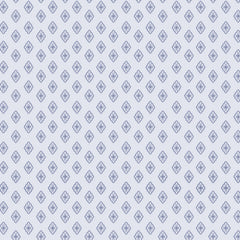 Ornate Harmony Cotton Fitted Bed Sheet Set (Blue Pattern) (Queen Size)