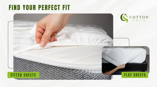 Flat Sheets vs. Fitted Sheets: Pros, Cons, and When to Use Each