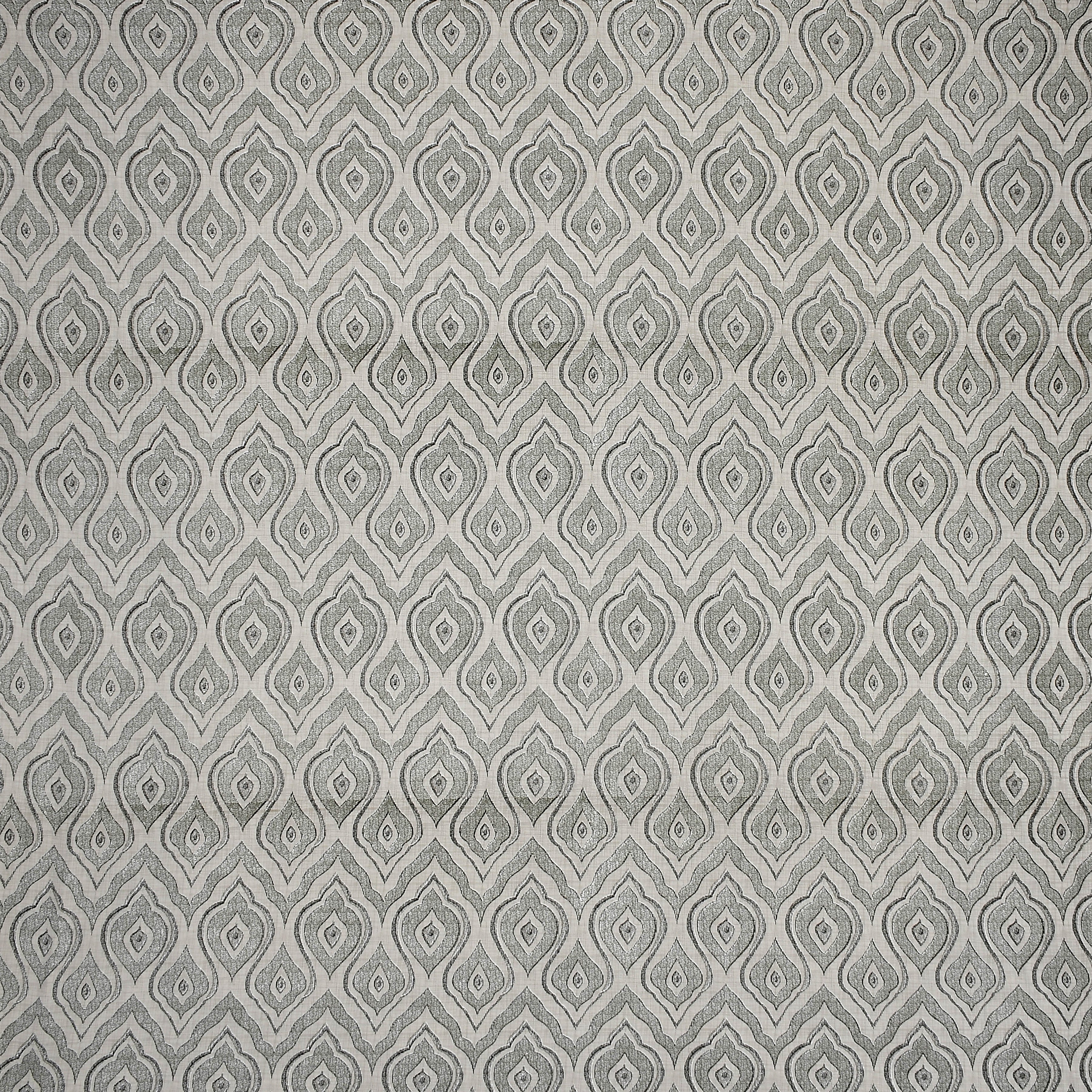 Medallion Trellis Cotton Fitted Bed Sheet Set (Green)